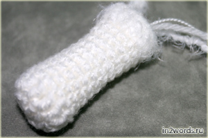 Lamb hecho a mano coño. Crochet. Amigurumi arte.