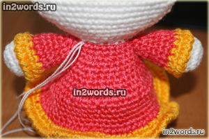 Hello Kitty handmade. Вязание крючком. Искусство Амигуруми.